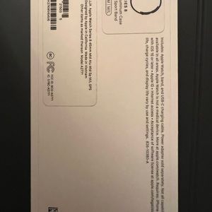 Brand New, still in box, Series 8, GPS